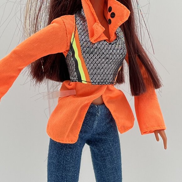 Vintage 1998 Mattel BEYOND PINK TERESA DOLL 20018  Barbie Rock Star - Picture 3 of 16